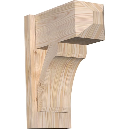 Ekena Millwork Legacy Craftsman Smooth Outlooker, Douglas Fir, 7 1/2"W x 14"D x 18"H OUT08X14X18LEC04SDF